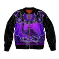 personalised-australia-aquarius-emu-zodiac-sleeve-zip-bomber-jacket-auz-astrology-aboriginal-purple