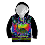 personalised-australia-aquarius-emu-zodiac-kid-hoodie-auz-astrology-aboriginal-rainbow