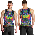 personalised-australia-aquarius-emu-zodiac-men-tank-top-auz-astrology-aboriginal-rainbow