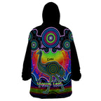 personalised-australia-aquarius-emu-zodiac-wearable-blanket-hoodie-auz-astrology-aboriginal-rainbow
