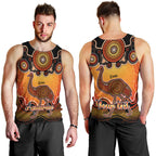 personalised-australia-aquarius-emu-zodiac-men-tank-top-auz-astrology-aboriginal-red
