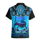 personalised-australia-capricorn-goanna-zodiac-hawaiian-shirt-auz-astrology-aboriginal-aqua