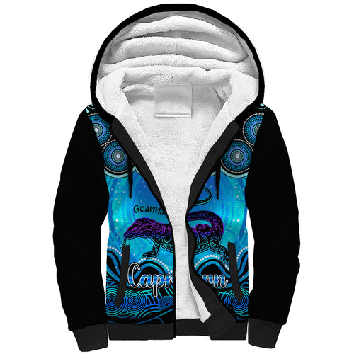 personalised-australia-capricorn-goanna-zodiac-sherpa-hoodie-auz-astrology-aboriginal-aqua