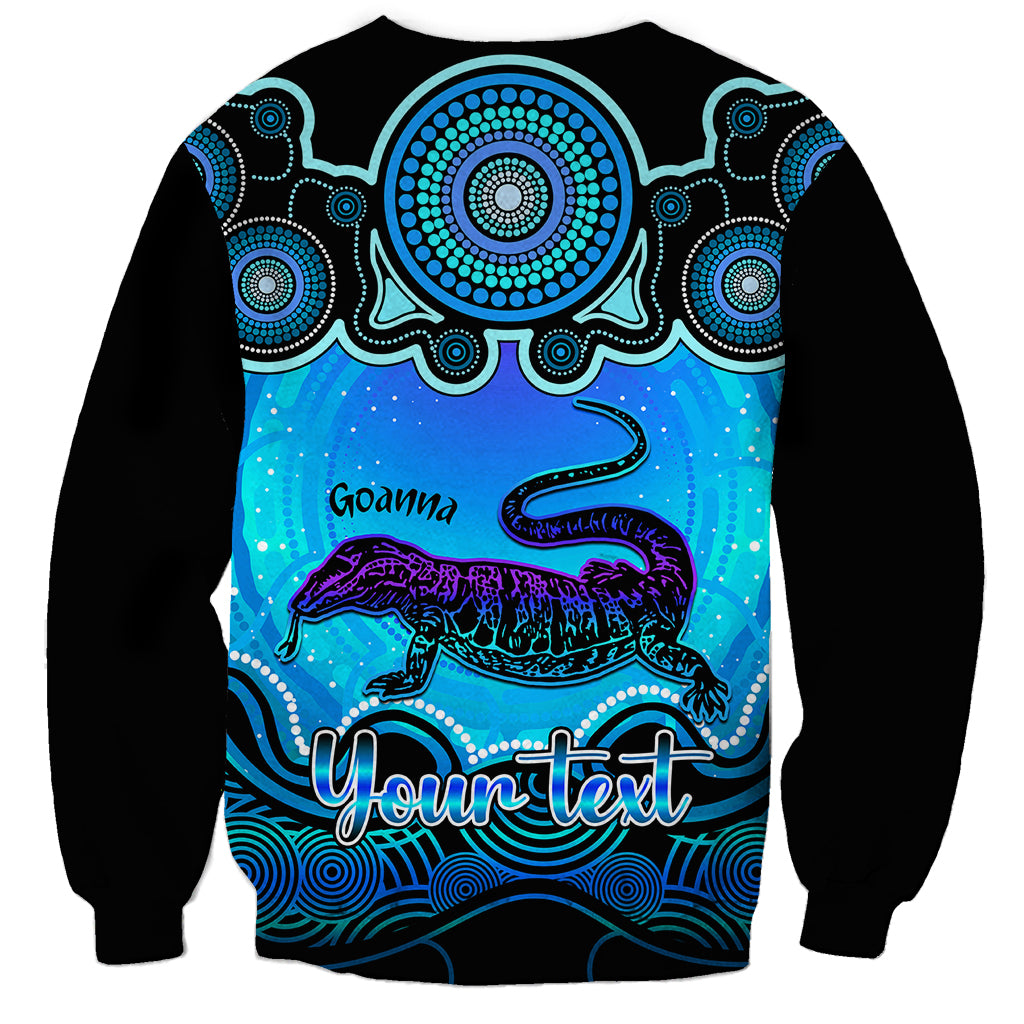 personalised-australia-capricorn-goanna-zodiac-sweatshirt-auz-astrology-aboriginal-aqua