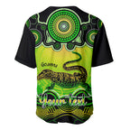 personalised-australia-capricorn-goanna-zodiac-baseball-jersey-auz-astrology-aboriginal-green