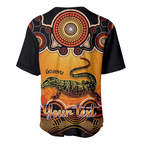 personalised-australia-capricorn-goanna-zodiac-baseball-jersey-auz-astrology-aboriginal-red
