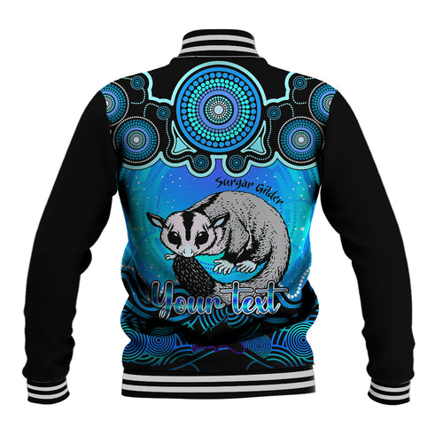 personalised-australia-gemini-sugar-gilder-zodiac-baseball-jacket-auz-astrology-aboriginal-aqua