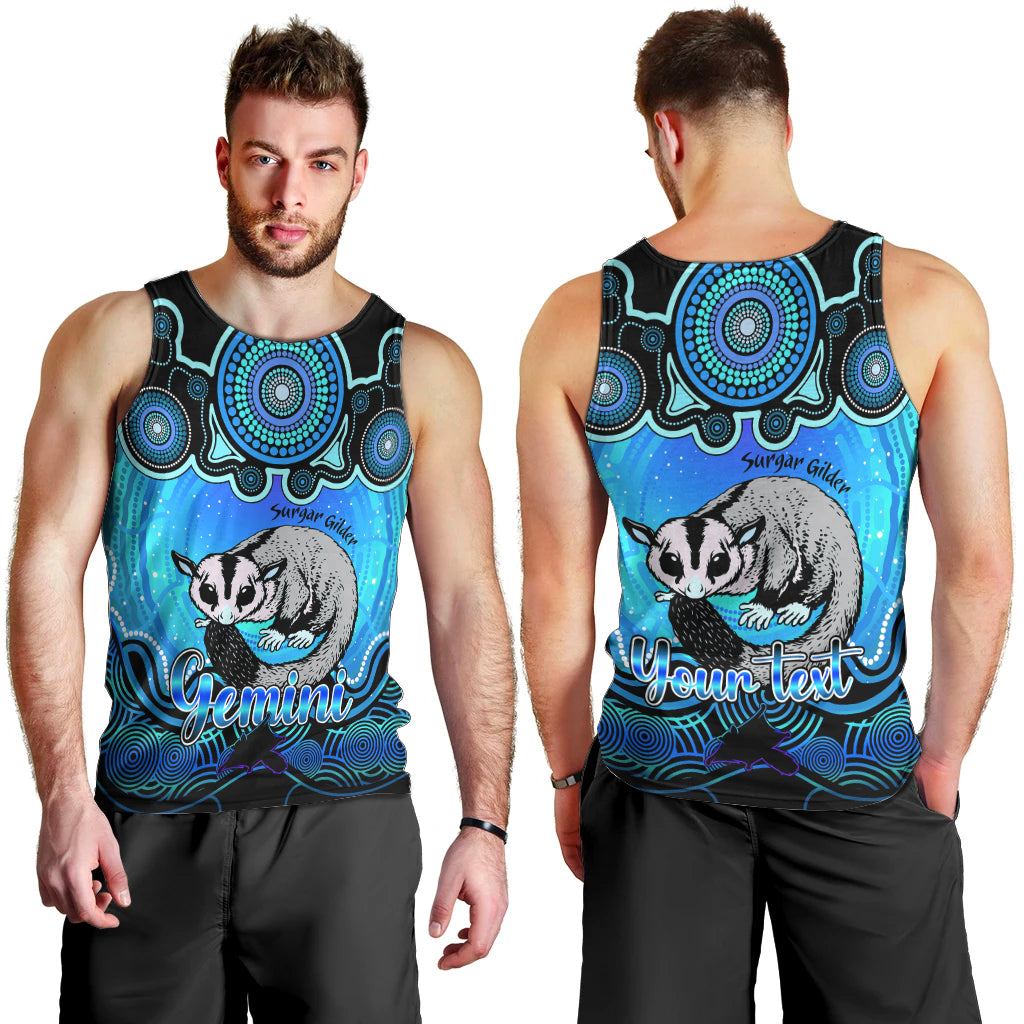 personalised-australia-gemini-sugar-gilder-zodiac-men-tank-top-auz-astrology-aboriginal-aqua