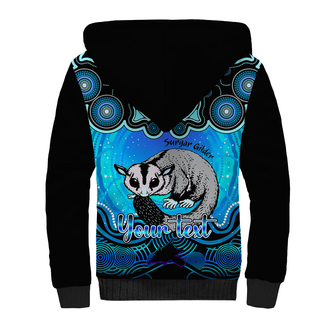 personalised-australia-gemini-sugar-gilder-zodiac-sherpa-hoodie-auz-astrology-aboriginal-aqua