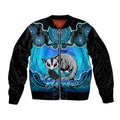 personalised-australia-gemini-sugar-gilder-zodiac-sleeve-zip-bomber-jacket-auz-astrology-aboriginal-aqua