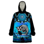 personalised-australia-gemini-sugar-gilder-zodiac-wearable-blanket-hoodie-auz-astrology-aboriginal-aqua