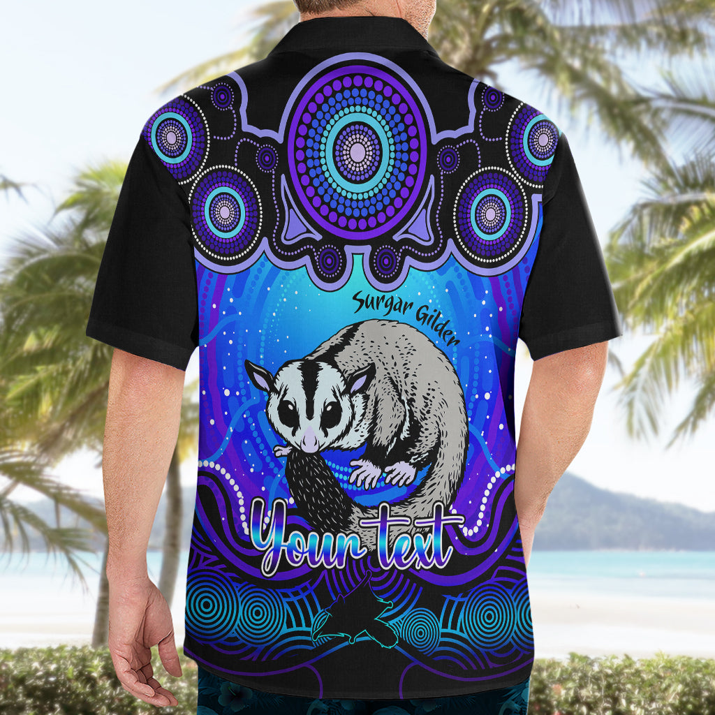 personalised-australia-gemini-sugar-gilder-zodiac-hawaiian-shirt-auz-astrology-aboriginal-blue