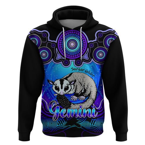 personalised-australia-gemini-sugar-gilder-zodiac-hoodie-auz-astrology-aboriginal-blue