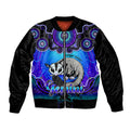 personalised-australia-gemini-sugar-gilder-zodiac-sleeve-zip-bomber-jacket-auz-astrology-aboriginal-blue