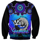 personalised-australia-gemini-sugar-gilder-zodiac-sweatshirt-auz-astrology-aboriginal-blue