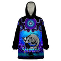 personalised-australia-gemini-sugar-gilder-zodiac-wearable-blanket-hoodie-auz-astrology-aboriginal-blue