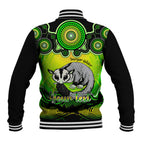 personalised-australia-gemini-sugar-gilder-zodiac-baseball-jacket-auz-astrology-aboriginal-green