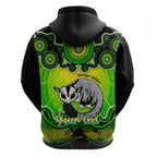 personalised-australia-gemini-sugar-gilder-zodiac-hoodie-auz-astrology-aboriginal-green