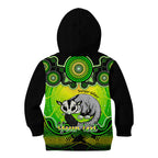 personalised-australia-gemini-sugar-gilder-zodiac-kid-hoodie-auz-astrology-aboriginal-green