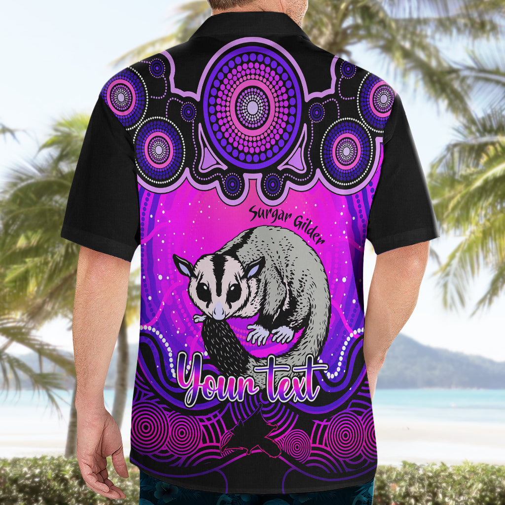 personalised-australia-gemini-sugar-gilder-zodiac-hawaiian-shirt-auz-astrology-aboriginal-magenta