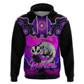 personalised-australia-gemini-sugar-gilder-zodiac-hoodie-auz-astrology-aboriginal-magenta