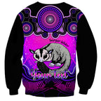 personalised-australia-gemini-sugar-gilder-zodiac-sweatshirt-auz-astrology-aboriginal-magenta
