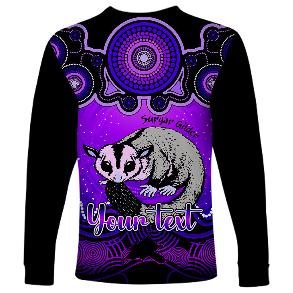 personalised-australia-gemini-sugar-gilder-zodiac-long-sleeve-shirt-auz-astrology-aboriginal-purple