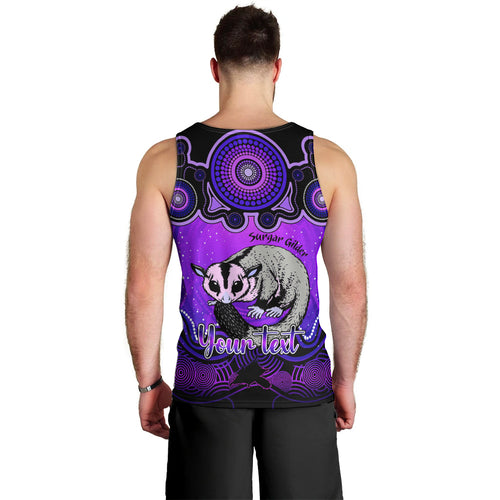 personalised-australia-gemini-sugar-gilder-zodiac-men-tank-top-auz-astrology-aboriginal-purple
