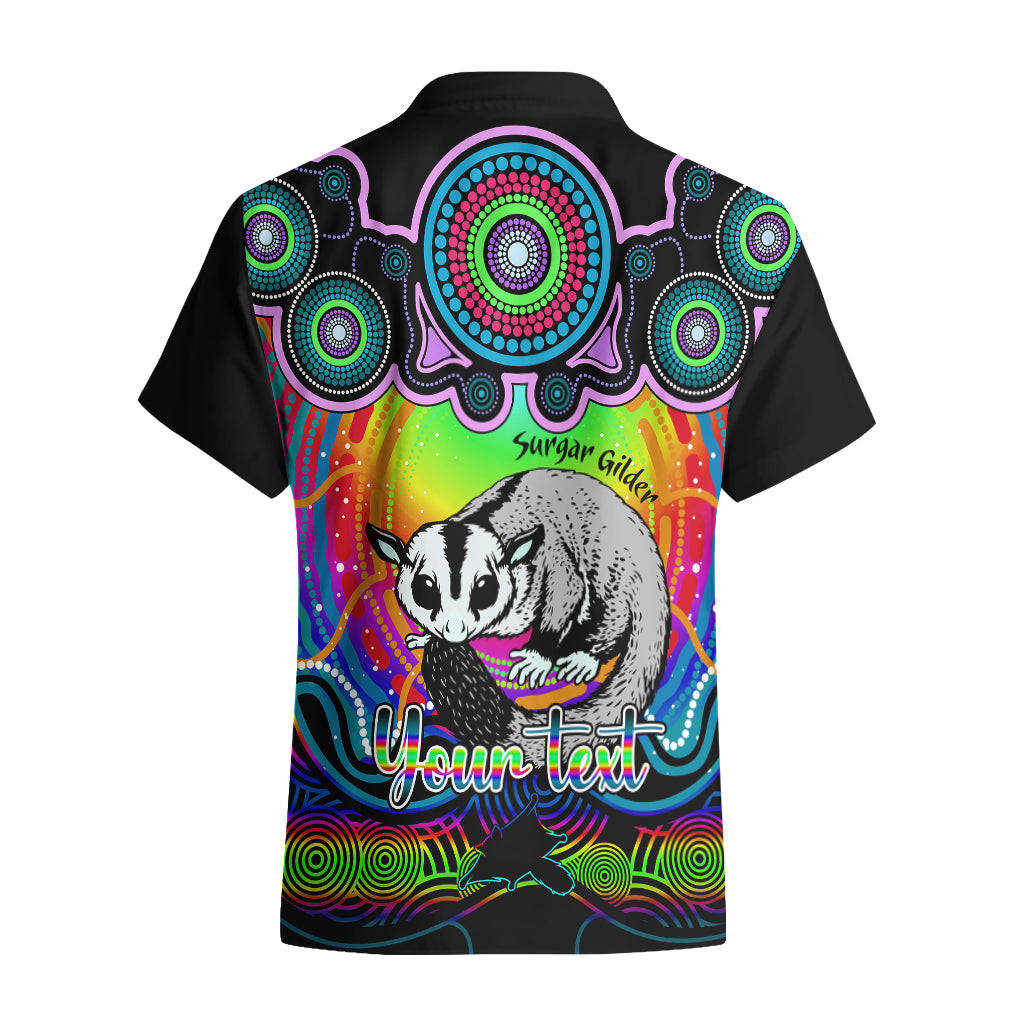 personalised-australia-gemini-sugar-gilder-zodiac-hawaiian-shirt-auz-astrology-aboriginal-rainbow