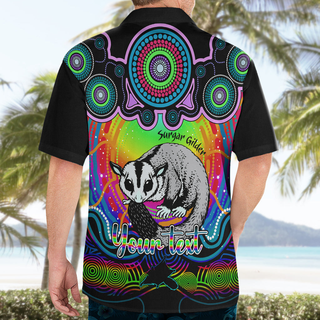 personalised-australia-gemini-sugar-gilder-zodiac-hawaiian-shirt-auz-astrology-aboriginal-rainbow