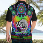 personalised-australia-gemini-sugar-gilder-zodiac-hawaiian-shirt-auz-astrology-aboriginal-rainbow