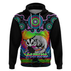 personalised-australia-gemini-sugar-gilder-zodiac-hoodie-auz-astrology-aboriginal-rainbow