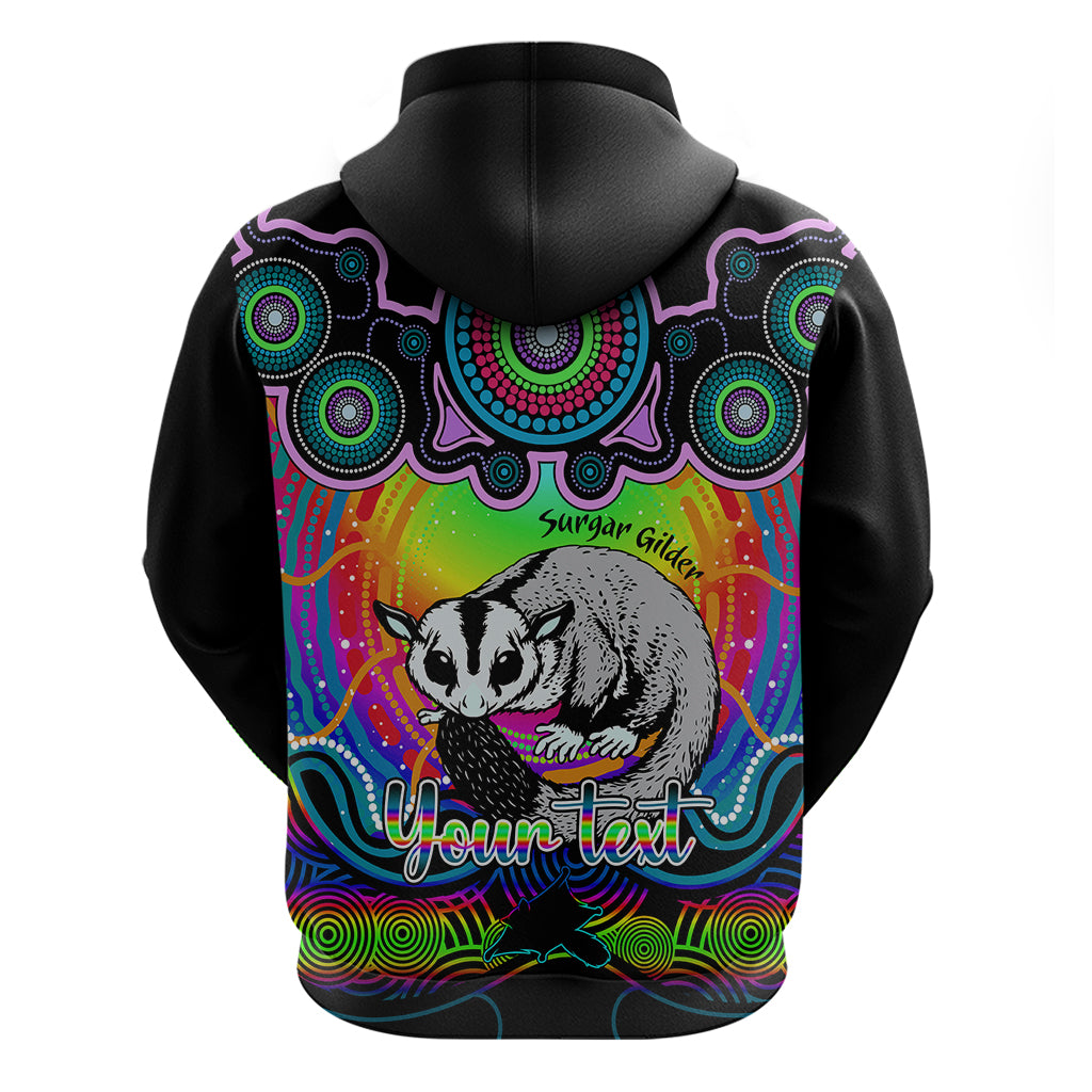 personalised-australia-gemini-sugar-gilder-zodiac-hoodie-auz-astrology-aboriginal-rainbow