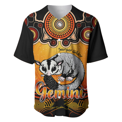 personalised-australia-gemini-sugar-gilder-zodiac-baseball-jersey-auz-astrology-aboriginal-red