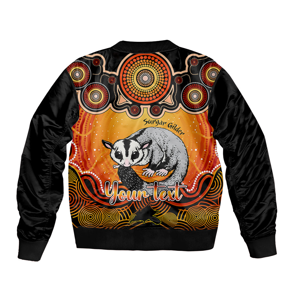 personalised-australia-gemini-sugar-gilder-zodiac-bomber-jacket-auz-astrology-aboriginal-red