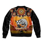 personalised-australia-gemini-sugar-gilder-zodiac-bomber-jacket-auz-astrology-aboriginal-red