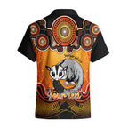 personalised-australia-gemini-sugar-gilder-zodiac-hawaiian-shirt-auz-astrology-aboriginal-red