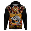 personalised-australia-gemini-sugar-gilder-zodiac-hoodie-auz-astrology-aboriginal-red