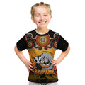 personalised-australia-gemini-sugar-gilder-zodiac-kid-t-shirt-auz-astrology-aboriginal-red