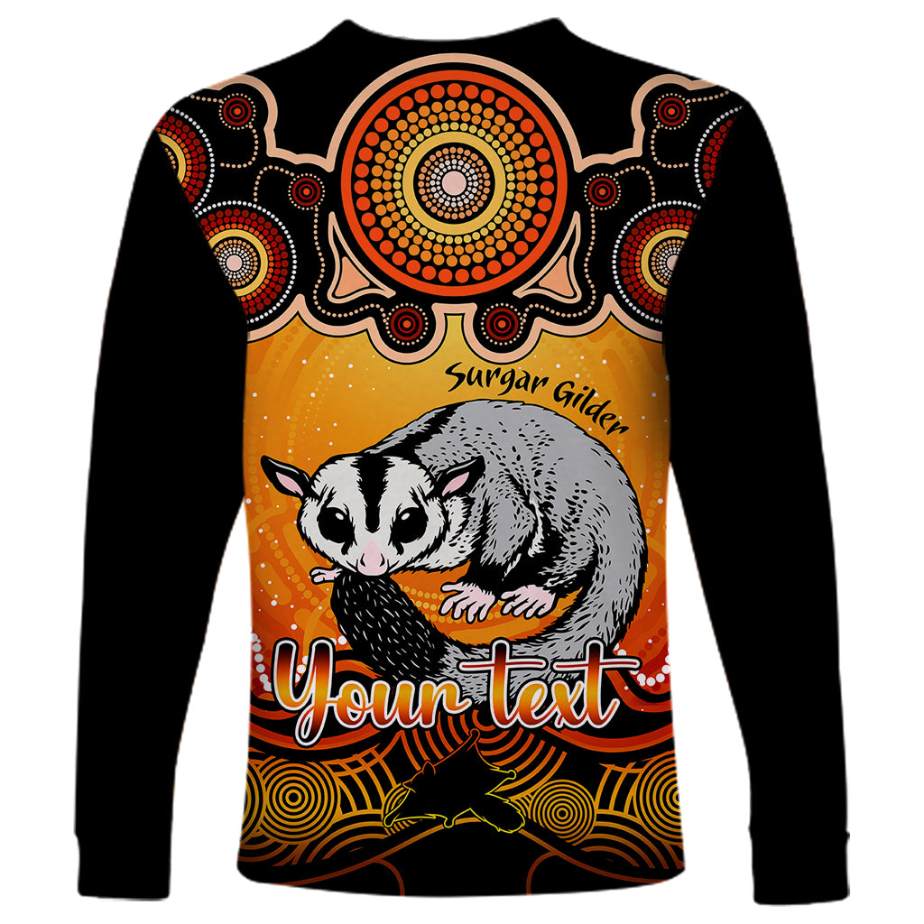 personalised-australia-gemini-sugar-gilder-zodiac-long-sleeve-shirt-auz-astrology-aboriginal-red