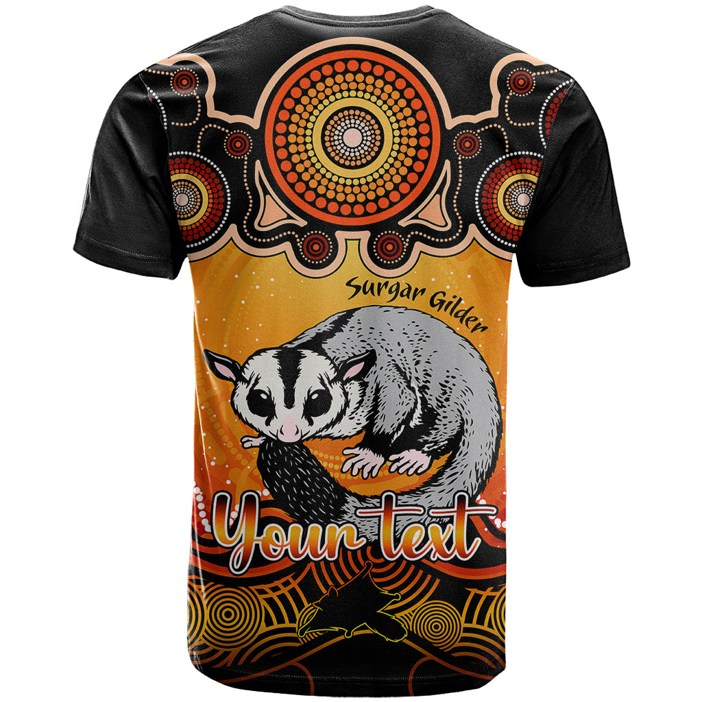 personalised-australia-gemini-sugar-gilder-zodiac-t-shirt-auz-astrology-aboriginal-red