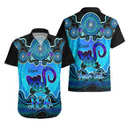 personalised-australia-leo-lizard-zodiac-hawaiian-shirt-auz-astrology-aboriginal-aqua