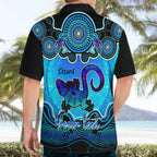 personalised-australia-leo-lizard-zodiac-hawaiian-shirt-auz-astrology-aboriginal-aqua