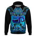 personalised-australia-leo-lizard-zodiac-hoodie-auz-astrology-aboriginal-aqua
