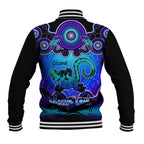 personalised-australia-leo-lizard-zodiac-baseball-jacket-auz-astrology-aboriginal-blue