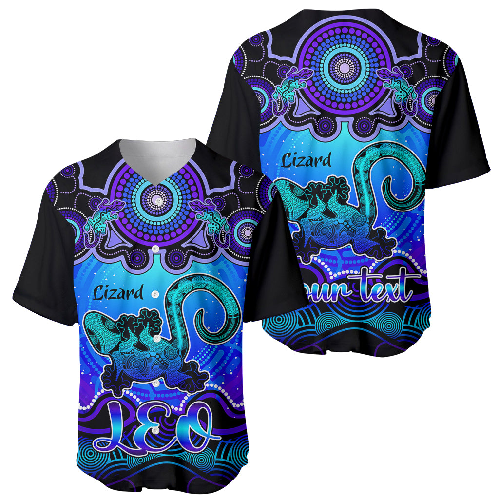 personalised-australia-leo-lizard-zodiac-baseball-jersey-auz-astrology-aboriginal-blue