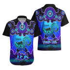 personalised-australia-leo-lizard-zodiac-hawaiian-shirt-auz-astrology-aboriginal-blue