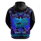 personalised-australia-leo-lizard-zodiac-hoodie-auz-astrology-aboriginal-blue