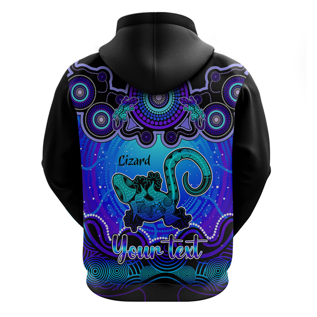 personalised-australia-leo-lizard-zodiac-hoodie-auz-astrology-aboriginal-blue