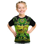personalised-australia-leo-lizard-zodiac-kid-t-shirt-auz-astrology-aboriginal-green